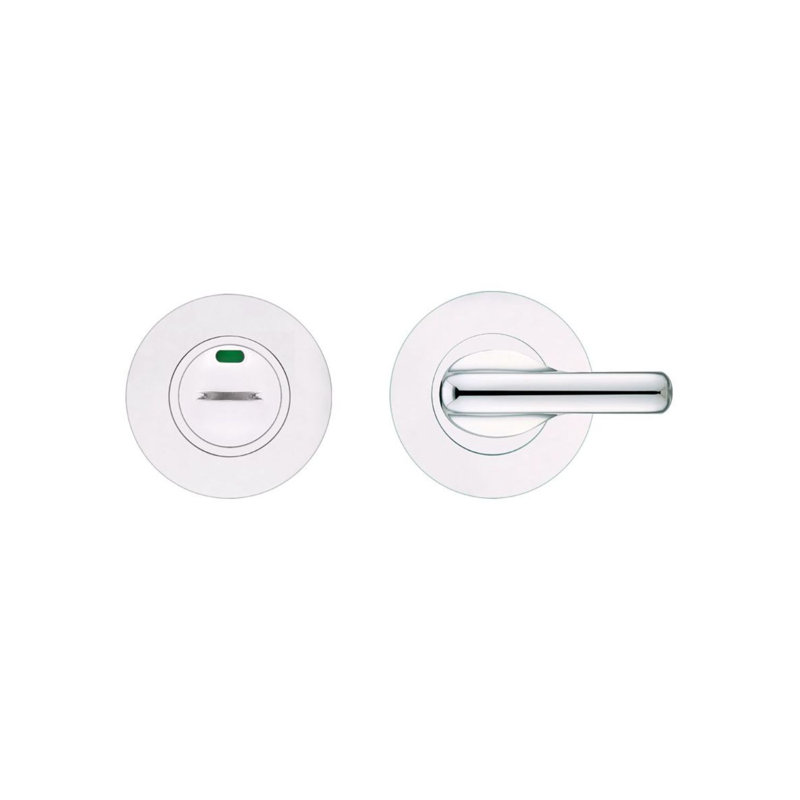 Turn and Release Escutcheons Door Accessory, Polished Stainless
