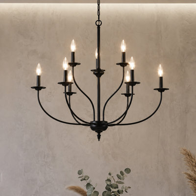 Maroneia 9 - Light 31"W Candle Style Classic / Traditional Chandelier