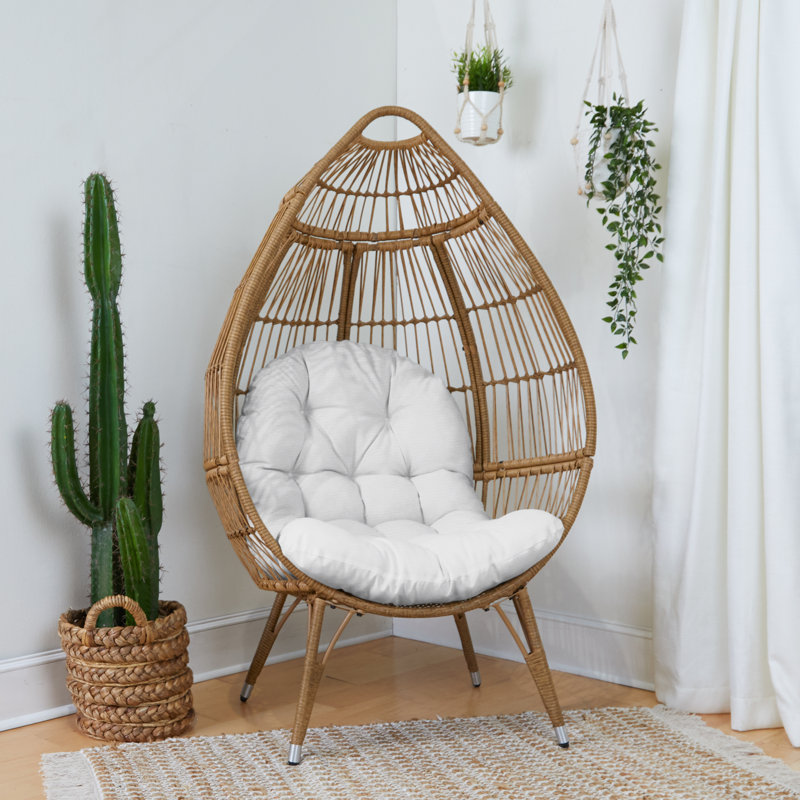 Outdoor 4'' Lounge Chair Seat Cushion
