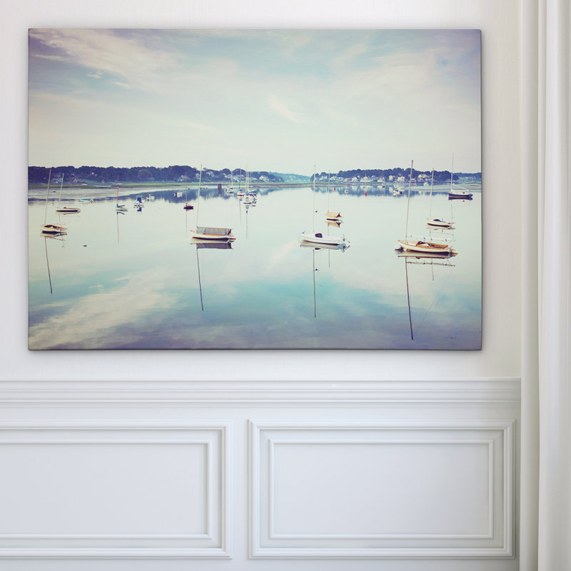 Cape Ann Marina, reproduction de photo sur toile tendue, H 24 po x l 36 po x P 1,5 po