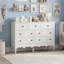 Commode 43,3 po avec tiroirs en bois-623207062