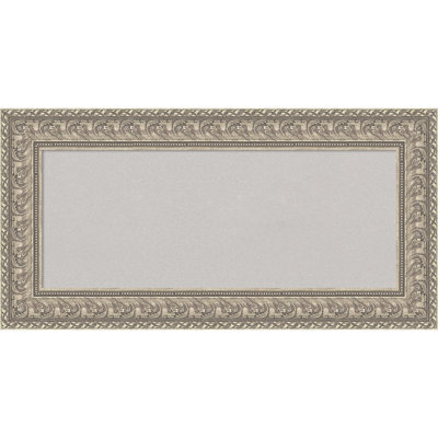 Sydney Silver Framed Corkboard, Grey Cork Bulletin Board, Organization Board, Pin Board