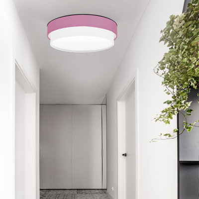 Avory Fabric Flush Mount