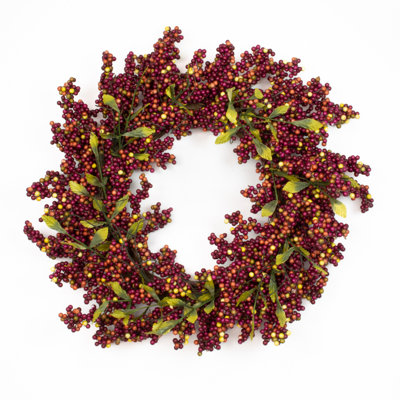 Couronne en mousse 22 po Bounteasant Berry