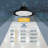 Dimmable Circle High Bay Ceiling Light-102182766