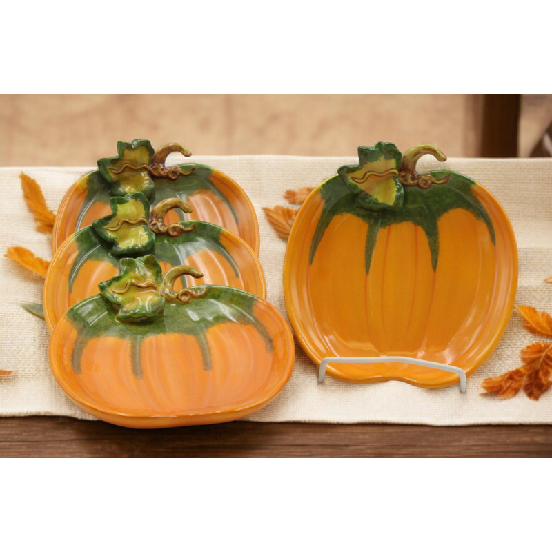 Florio Pumpkin Salad Plate