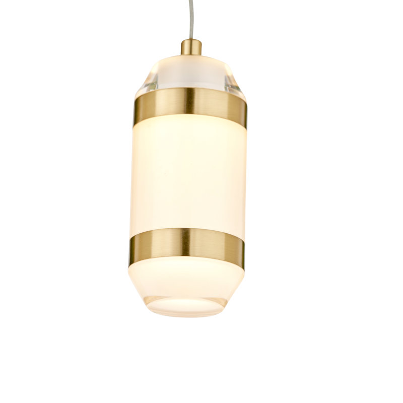 Bieger 5 - Light Gold LED Cluster Pendant