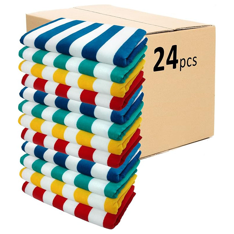 Breshae 100% Cotton Lightweight Beach Towel
