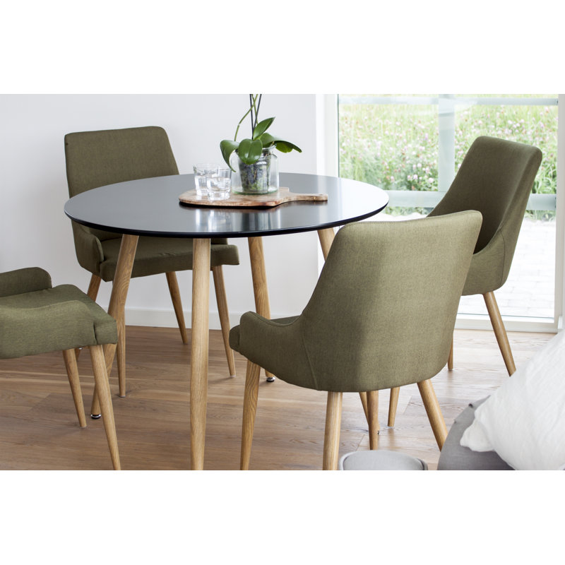Australe 4 - Person Dining Set, Moss Green/Oak