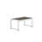 Aynura Rectangular Metal Outdoor Coffee Table , 35'' in. W 19'' in. D-43122457