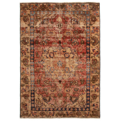 Nicholes Copper Rug 4'1" x 5'10"