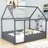 Eslick Full Size House Bed with Fence-831318573