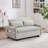 Pull-Out 2-Seater Sofa Bed With Adjustable Backrest And Multiple Convenient Features-59628897