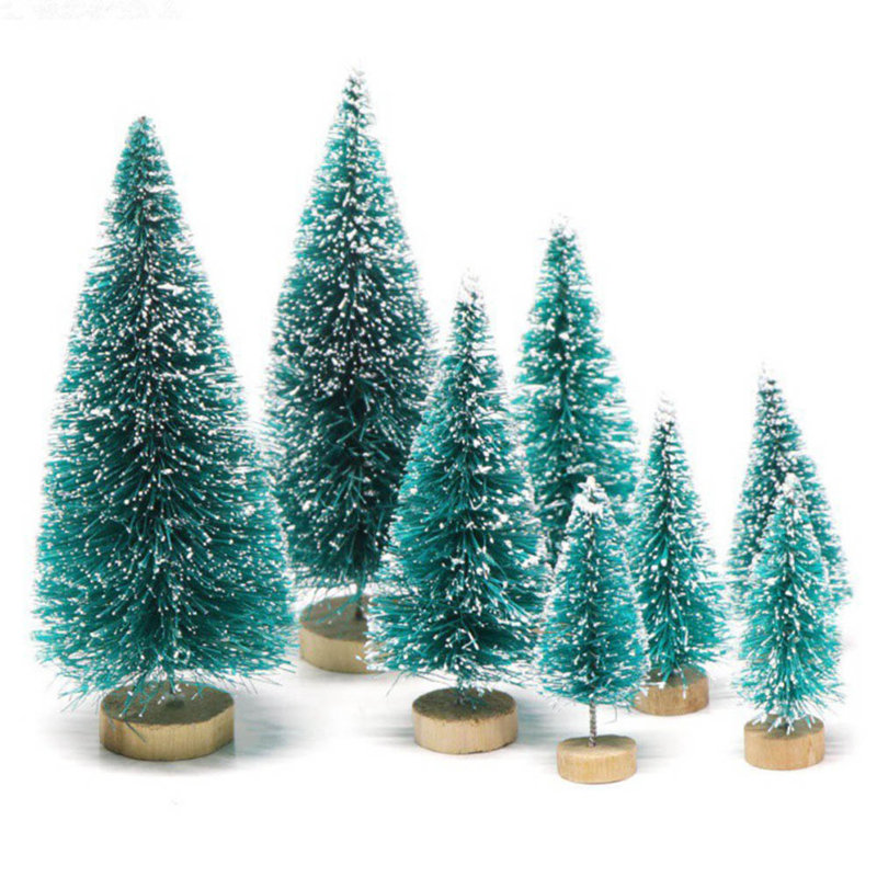 Arbre de Noël artificiel pin vert en polyéthylène 5 pi 7 po H bleu / vert