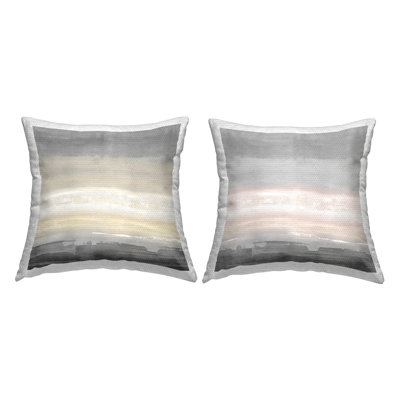 Abstract Outdoor Throw Pillow