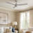 RAVIAN 52 inch 3-Blade Ceiling Fan With Remote and Dimmable Light-487131090