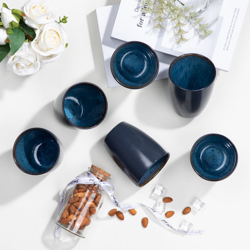 BUNNPERL Stoneware Coffee Mug, Blue