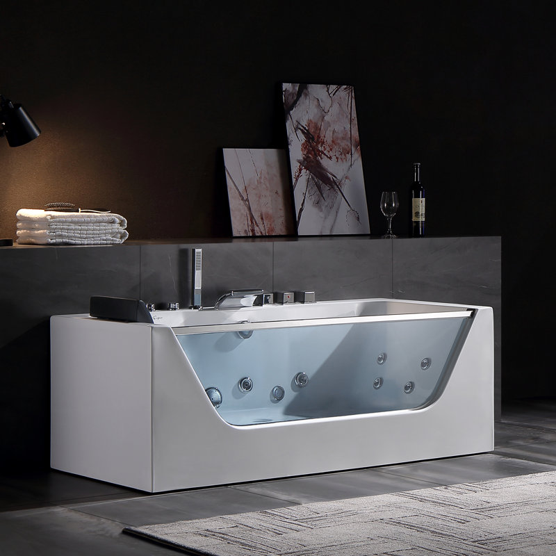Baignoire tourbillon en alcôve en acrylique Empava