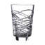 Aran Clear 8" Crystal Table Vase