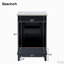 Petit meuble-lavabo moderne de 20 pouces avec lavabo en céramique-603728405