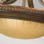 Pulaski Glass Semi Flush Mount