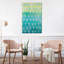 Rolling Aqua by Rashelle Roos - Wrapped Canvas Painting-589998743