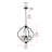 Guarino 4-Light Dimmable Geometric Chandelier-1642380705-1642380706