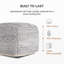 Pouf ottoman gris Adélaïde-1059633745