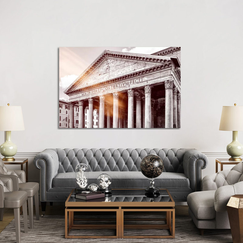 The Pantheon by Philippe Hugonnard - Wrapped Canvas Print, 152.5 cm H x 101.5 cm W