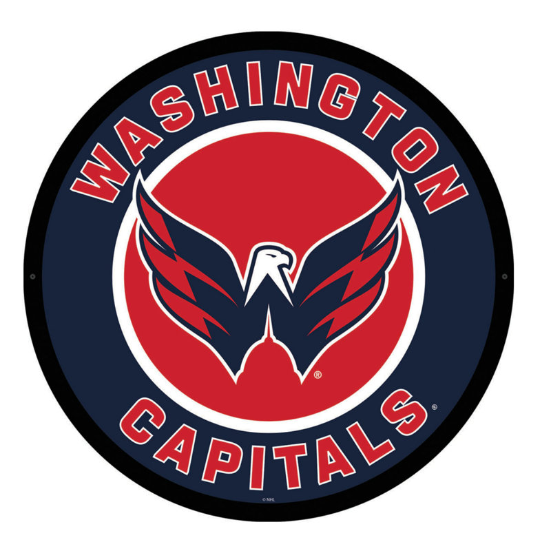 Enseigne murale 23 po NHL, NHL Washington Capitals