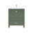Anvay 30 in. Single Sink Freestanding Bath Vanity in Forest Green with Carrara Quartz Top-1974426580-1927183825
