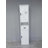 69" H Tall Bathroom Storage Cabinet With 2 Barn Doors And 1 Drawer-310978014
