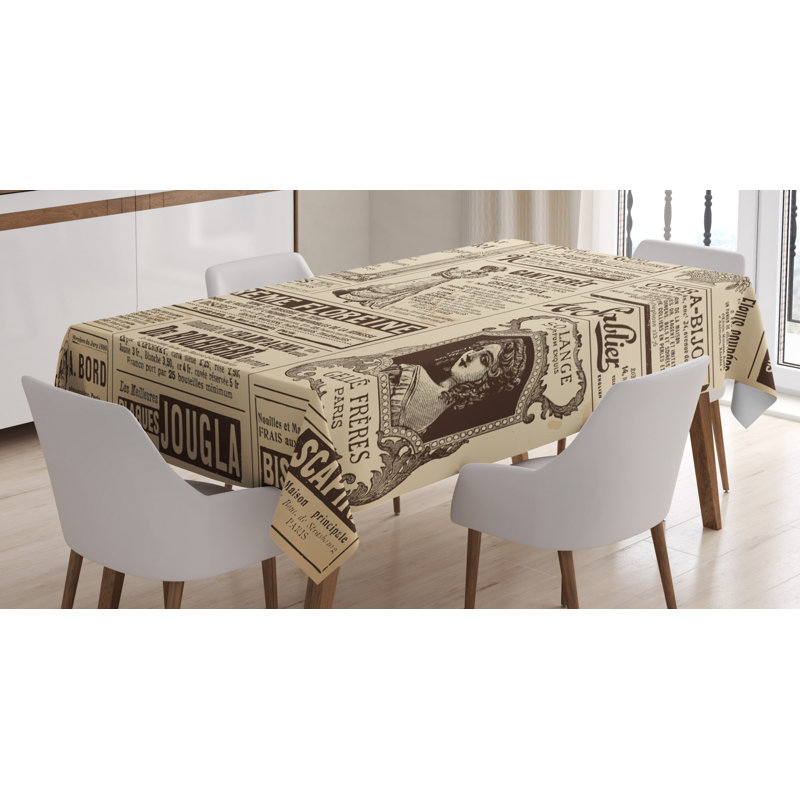 Tablecloth, 70" L x 52" W