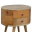 Craigarogan 45cm W Solid Wood Bedside Table