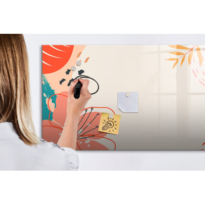 Magnetic Glass Dry Erase Board
