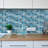 11.23'' W x 5.52'' L Aluminium Film Peel and Stick Mosaic Tile