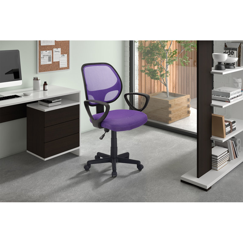 Stanfill Desk Chair, Purple