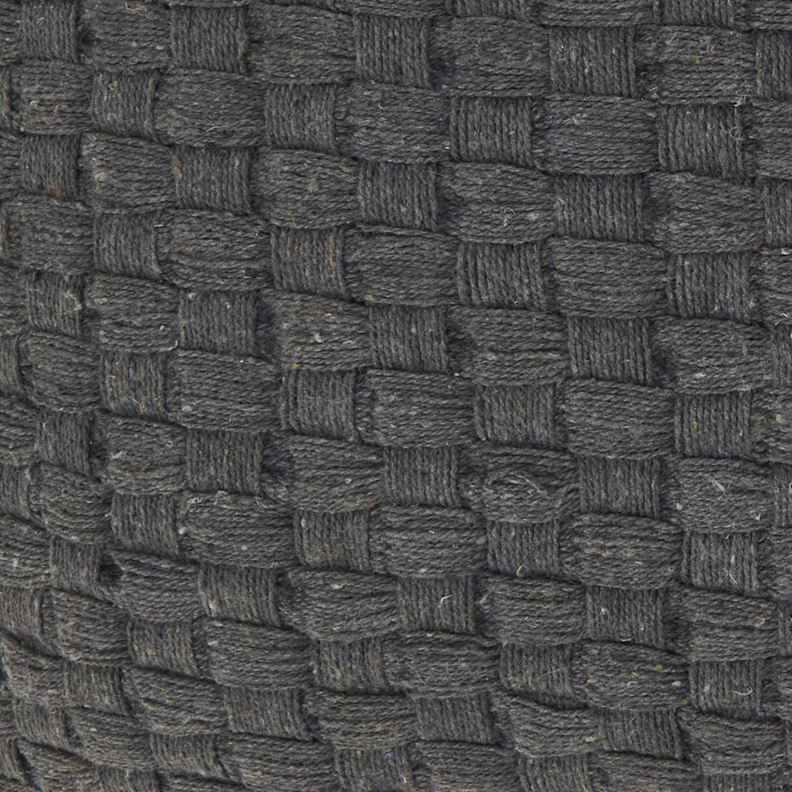 Textured Waffle Weave Pillow, Gray, No Insert