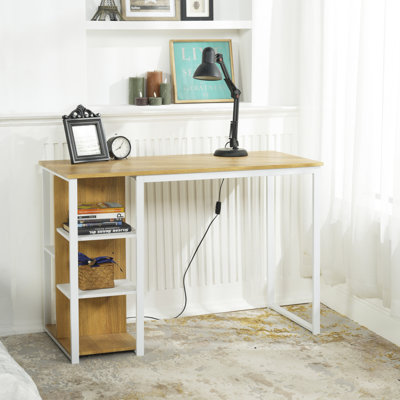 Kristoffer Steel Iron Computer Desk