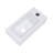 Man Wah 7.28'' Ceramic Rectangular Bathroom Sink