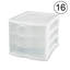 Système de rangement 3 tiroirs Sterilite Clearview