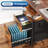 2 Drawer File Cabinet, Mobile Printer Stand With Open Storage Shelf-2114014371