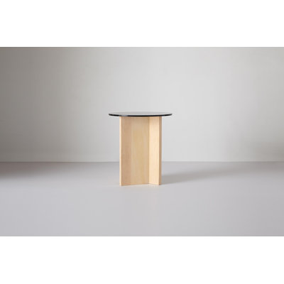 Rugosa Glass End Table