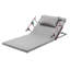 Dossier de lit réglable électrique, capacité de poids de 300 lb, système de levage amélioré de 4 à 68 ° avec rails de sécurité pliables, télécommande, pour personnes âgées, grossesse, patients, Handicap, soins hospitaliers à domicile