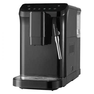 Machine à espresso automatique 20Bar avec buse à vapeur et 15 niveaux de broyage