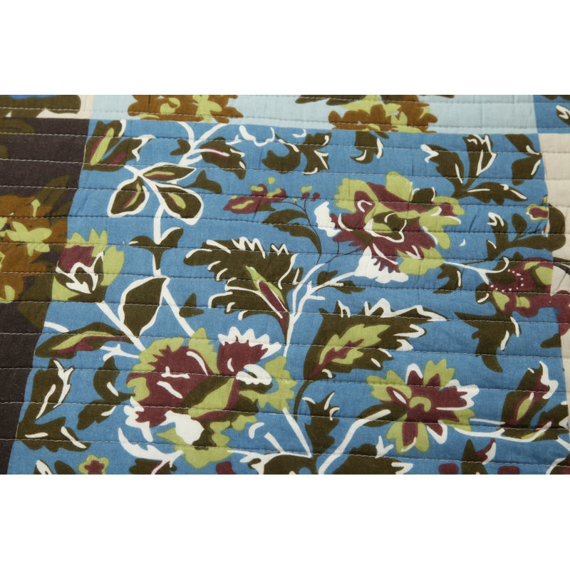Tache Mystical Leaves Traditional Cotton Quilt, King