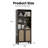 29.9" W Modern Bookcase-1131631105