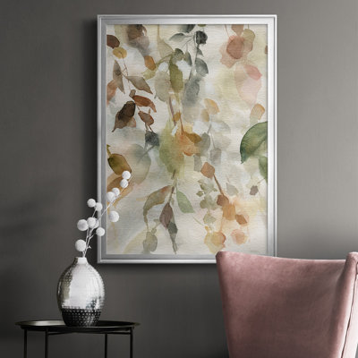 Cascading Nature II, reproduction encadrée de qualité supérieure - prête à être accrochée