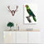 Great-Billed Parrot by F. Levaillant - Wrapped Canvas Painting-55359596