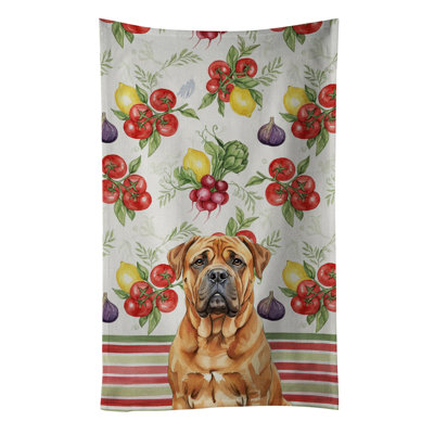 Serviette de cuisine Red Bullmastiff
